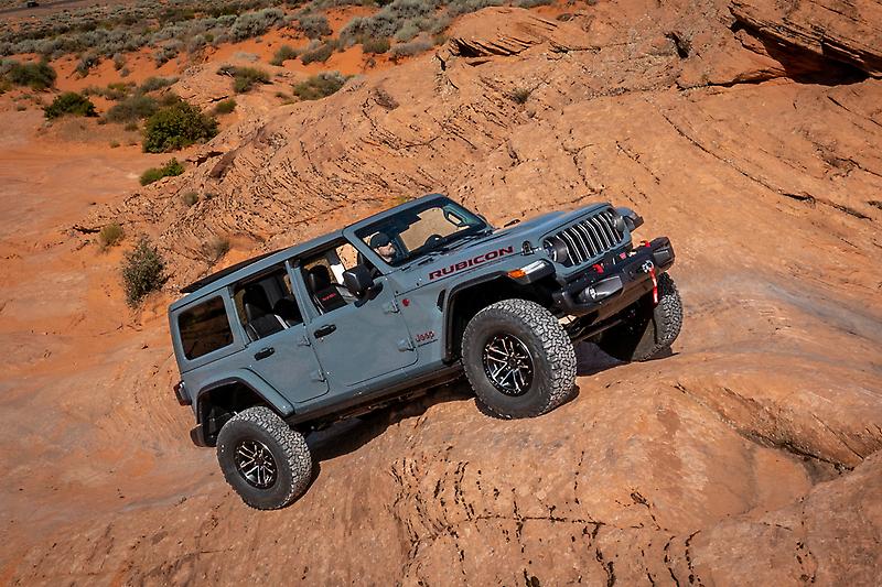 2025 Jeep Wrangler going off road