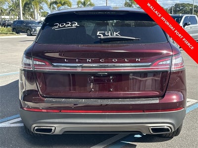 2022 Lincoln Nautilus Reserve