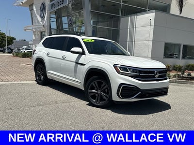 2021 Volkswagen Atlas 3.6L V6 SE w/Technology R-Line