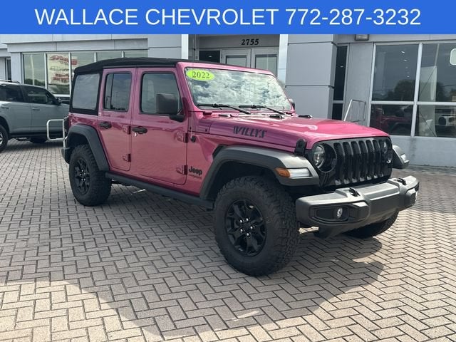 2022 Jeep Wrangler Unlimited Willys