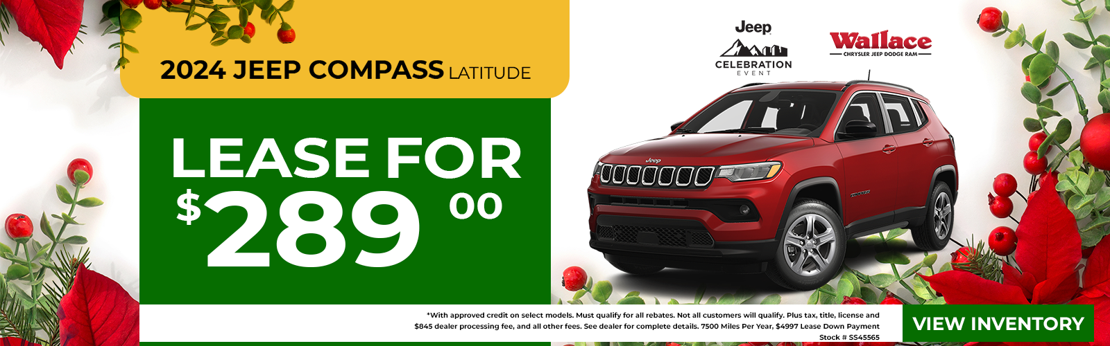 Jeep Compass Special Offer