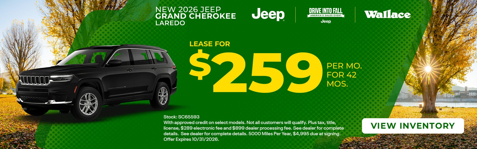 Grand Cherokee Special Offer