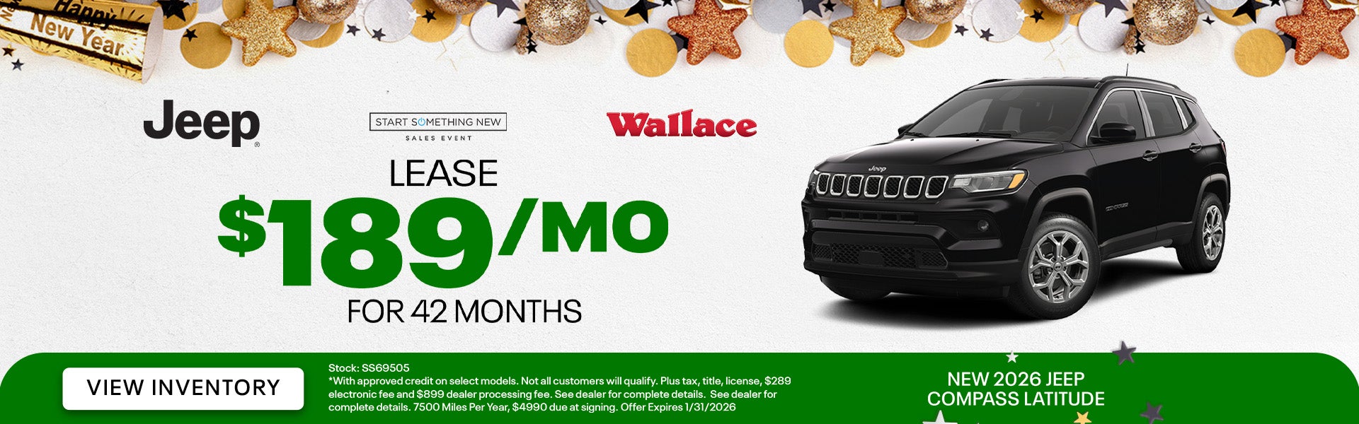 Jeep Compass Special Offer