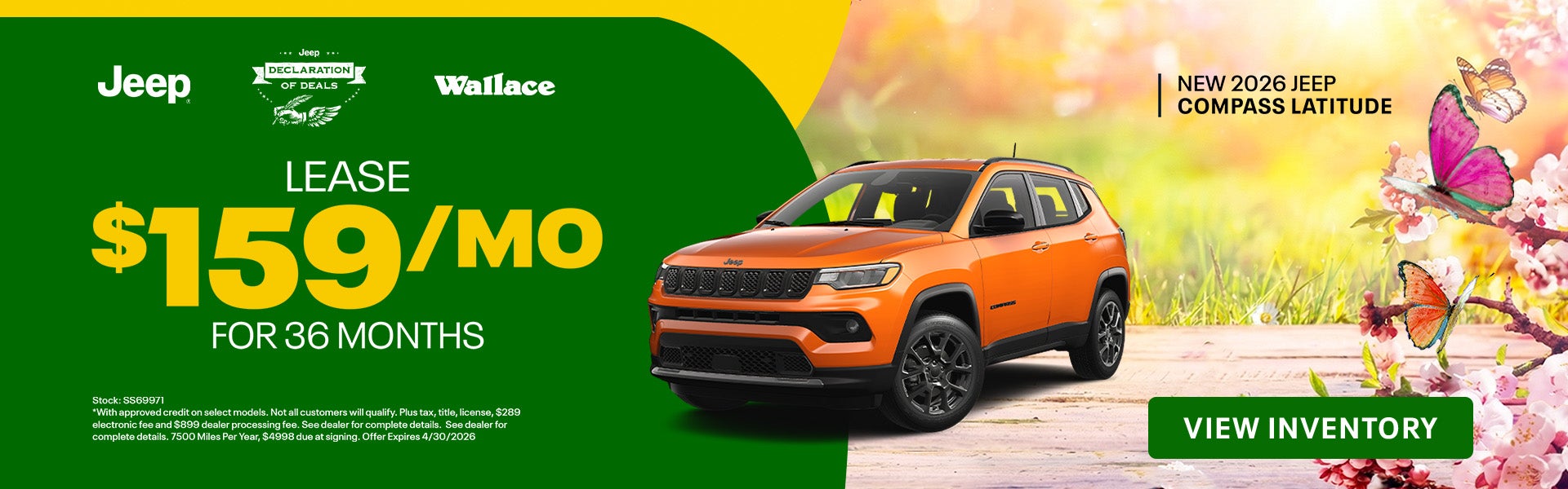 Jeep Compass Special Offer