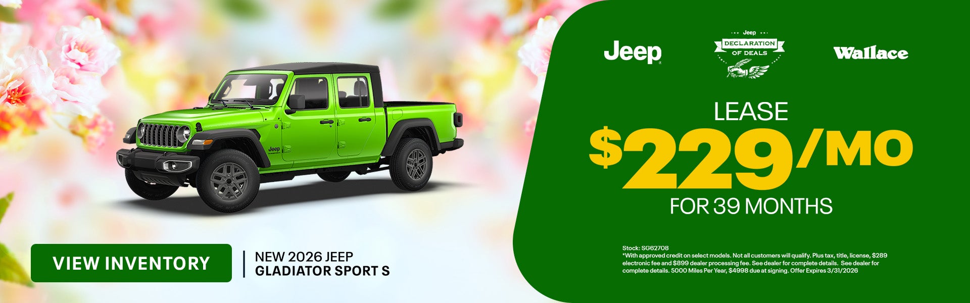 Gladiator Special Offer