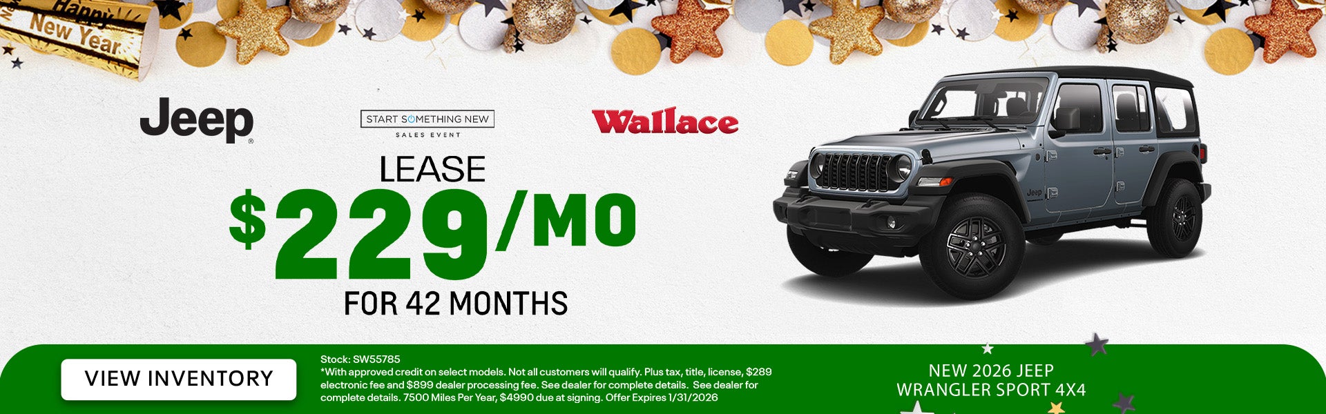 Wrangler Special Offer