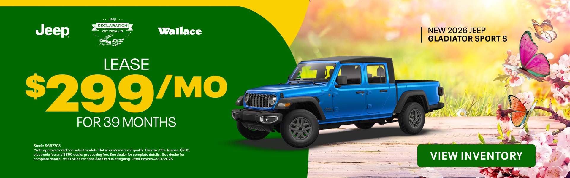 Gladiator Special Offer