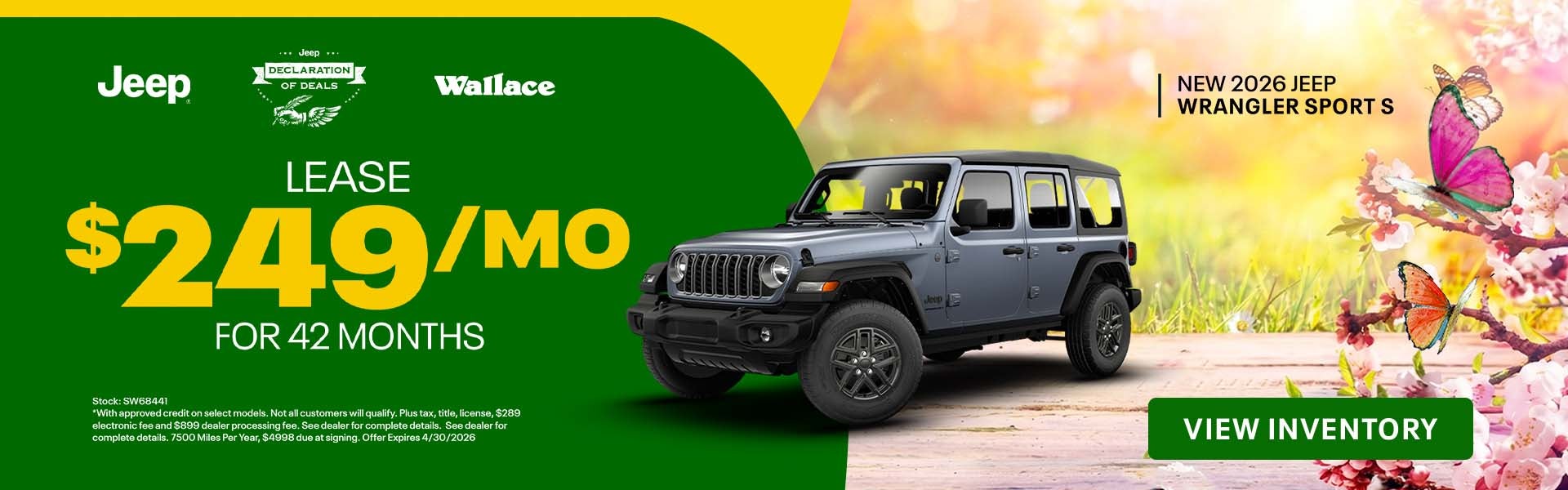 Wrangler Special Offer