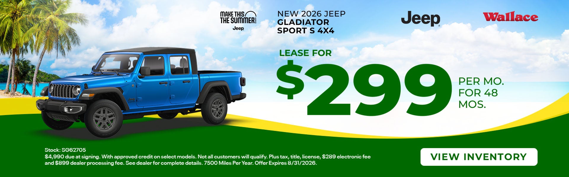 Gladiator Special Offer