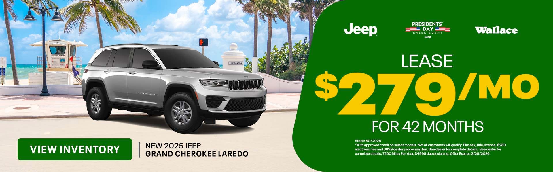 Grand Cherokee Special Offer