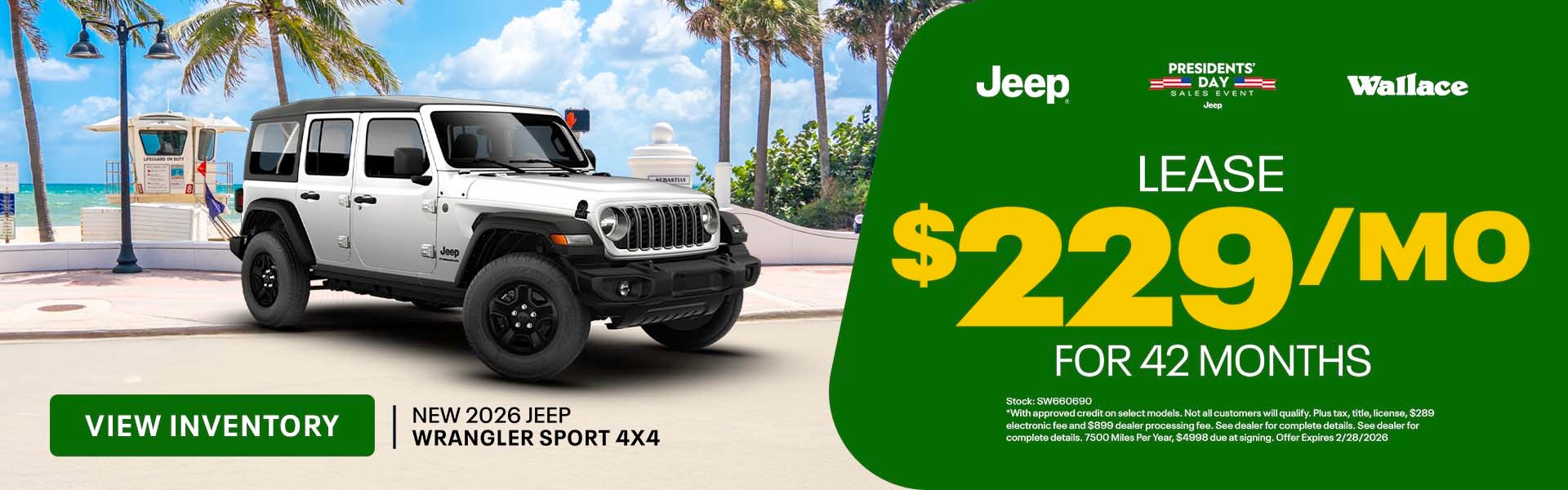 Wrangler Special Offer