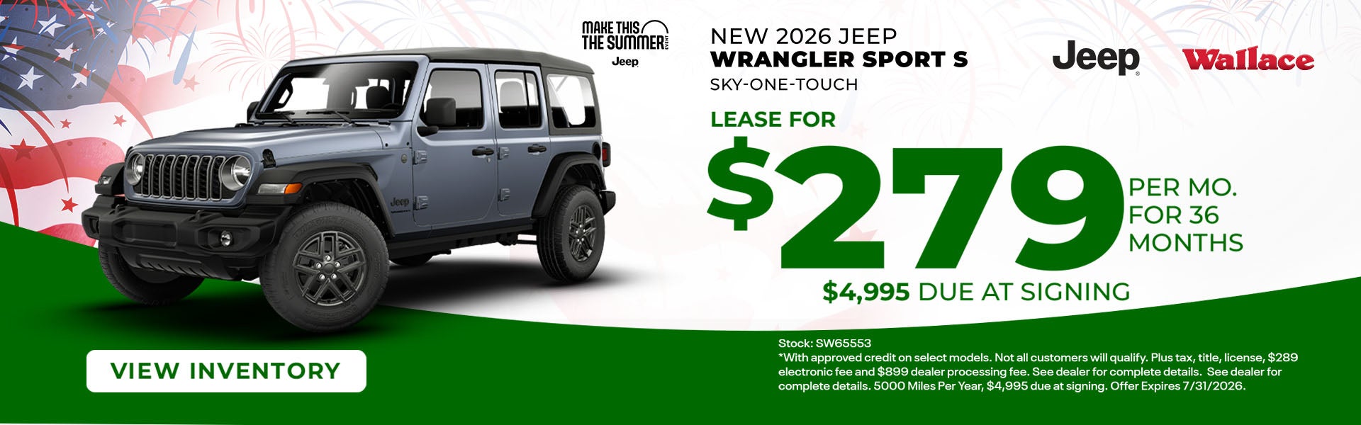 Wrangler Special Offer