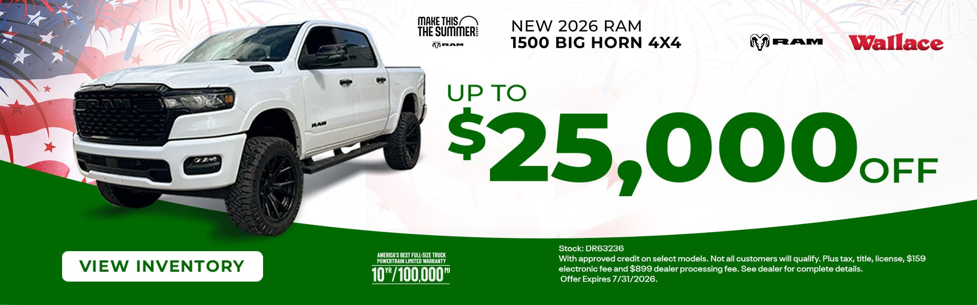 Ram Crew Cab Special Offer