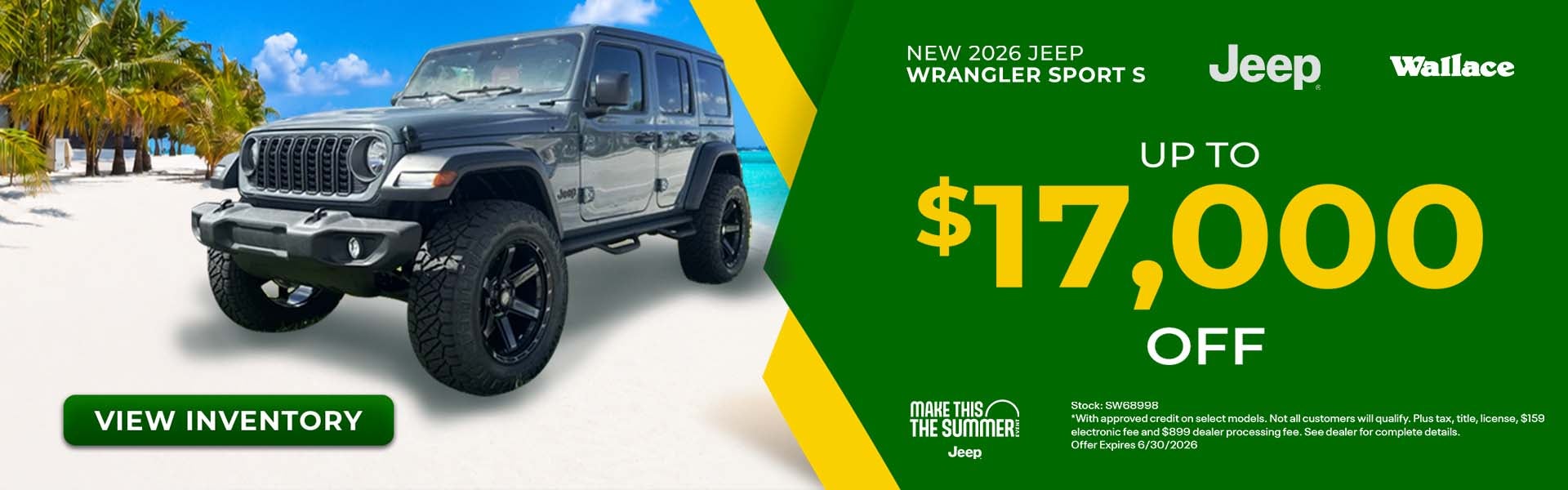 Wrangler Special Offer