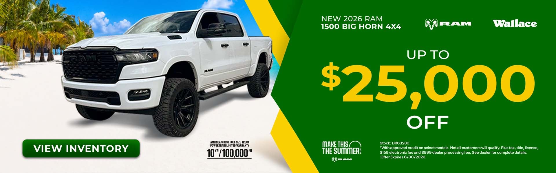 Ram Crew Cab Special Offer