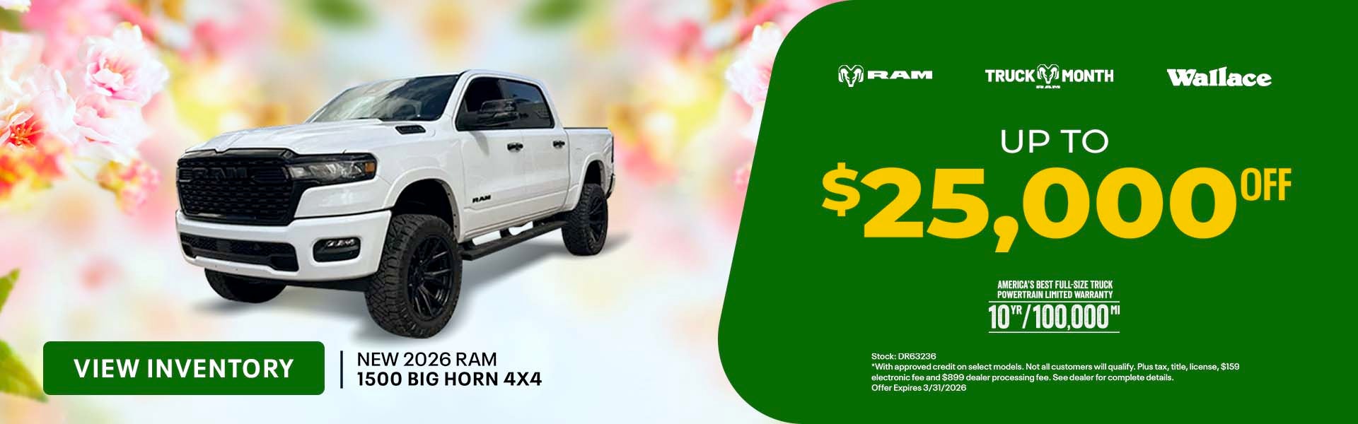 Ram Crew Cab Special Offer