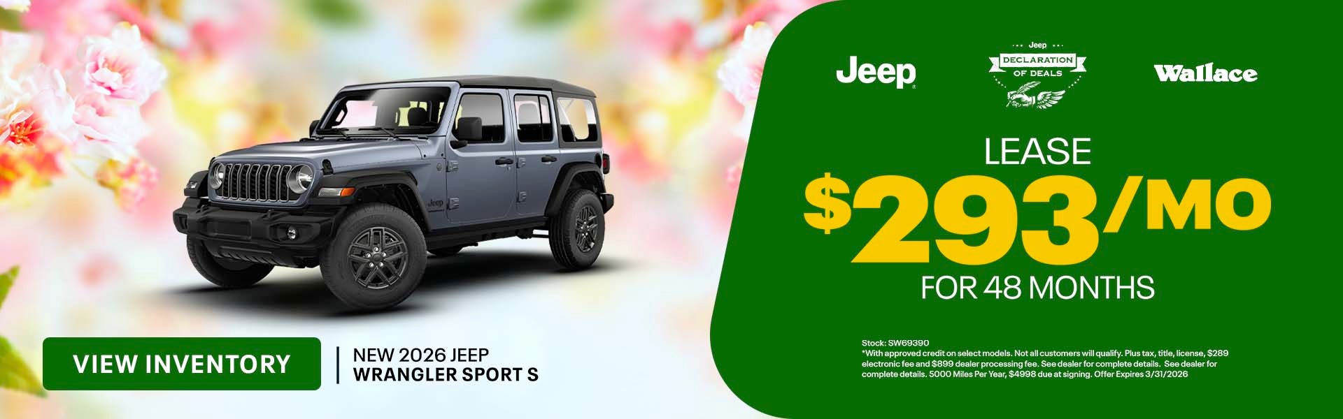 Wrangler Special Offer
