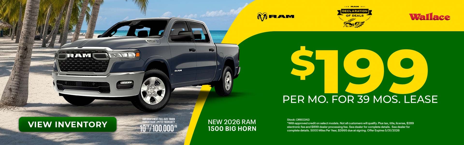 Ram Special Offer