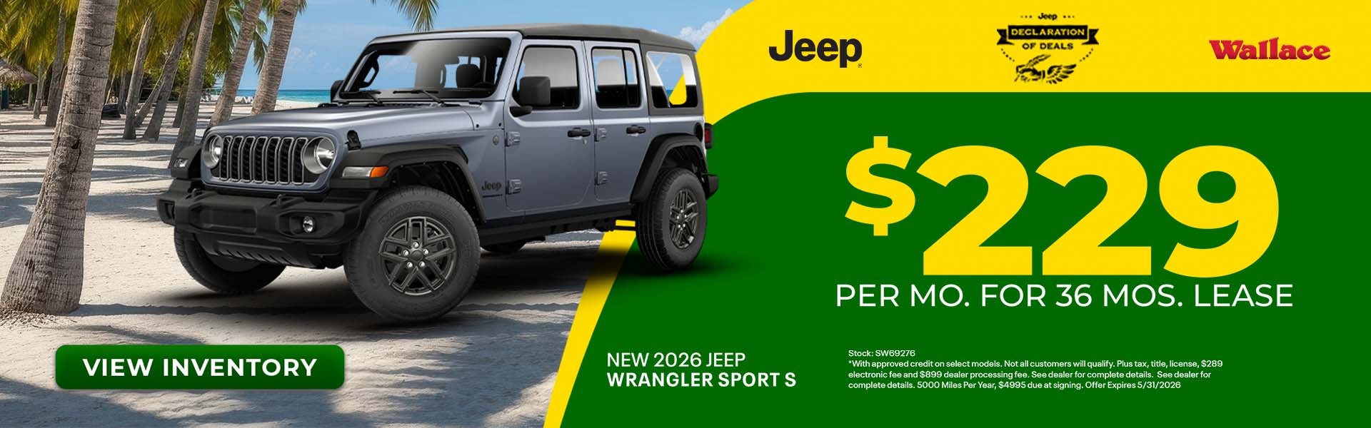 Wrangler Special Offer