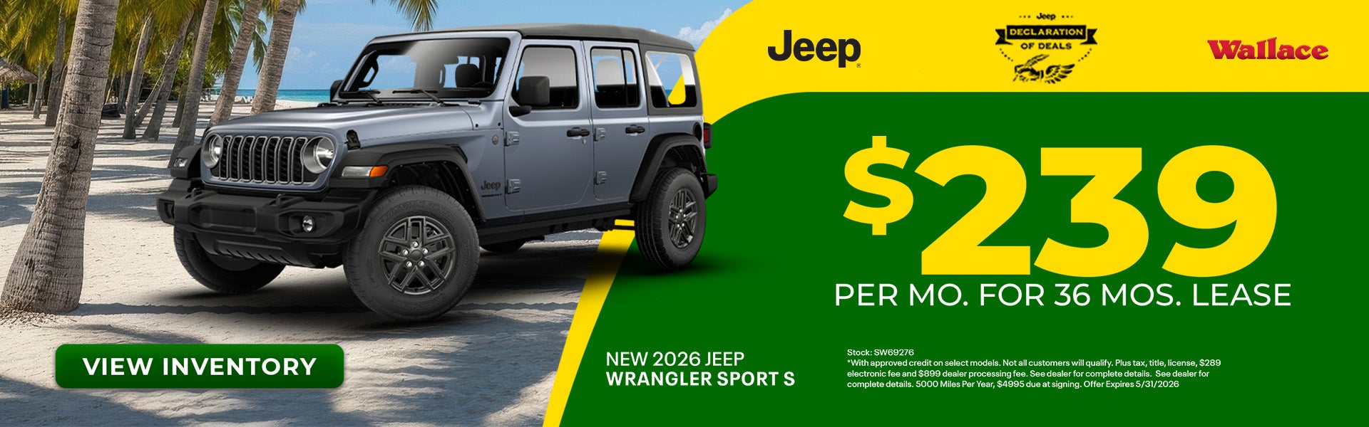 Wrangler Special Offer