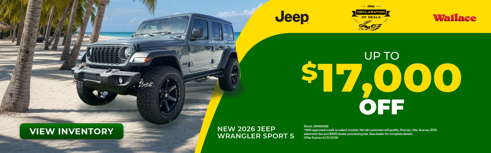 Wrangler Special Offer