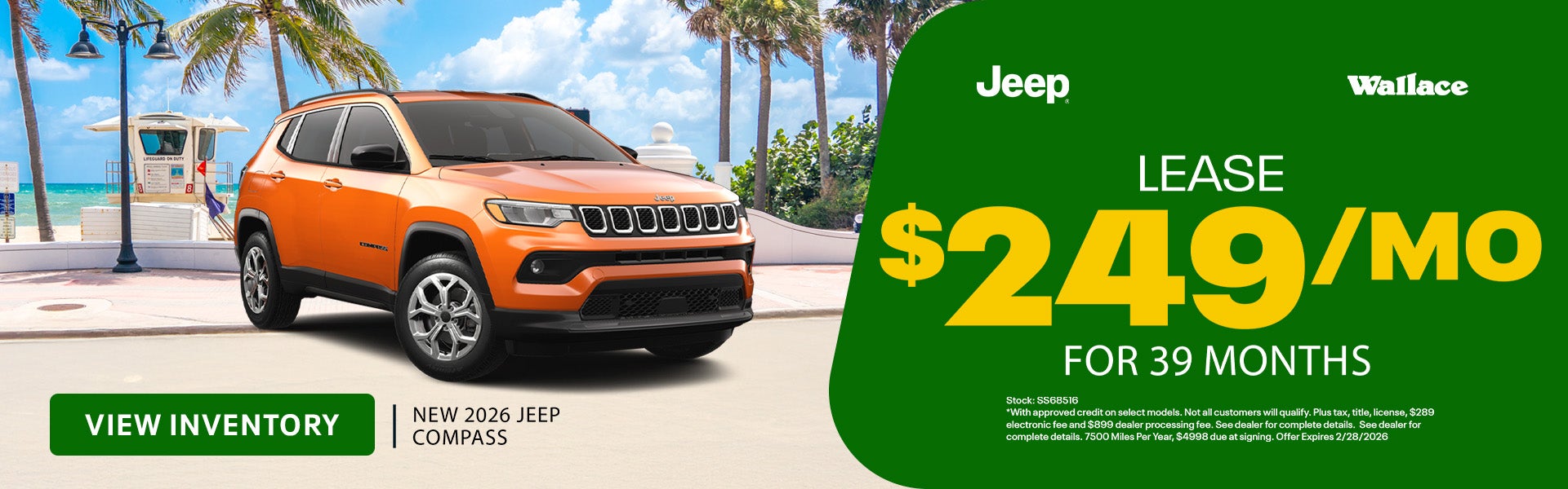 Jeep Compass Special Offer