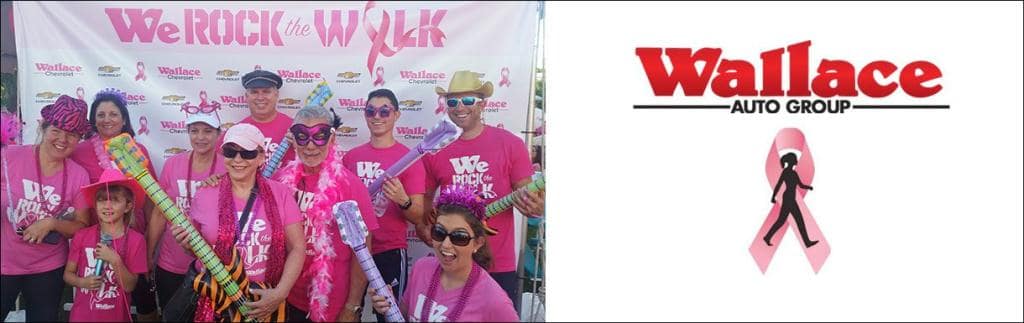 Wallace Chrysler Jeep Dodge Ram supports breast cancer awareness
