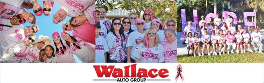 Wallace Chrysler Jeep Dodge Ram supports breast cancer awareness